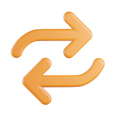 Repeat Arrow 3D Icon