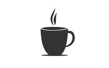 COFFE CUP logo mascot with isolated illustration for identity template