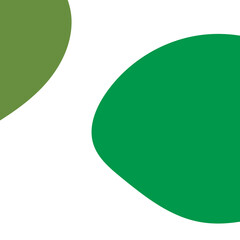 Green Abstract Shape Decor Transparent 