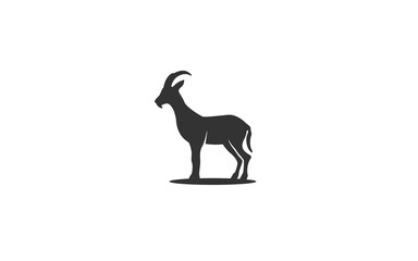 GOAT logo mascot with isolated illustration for identity template