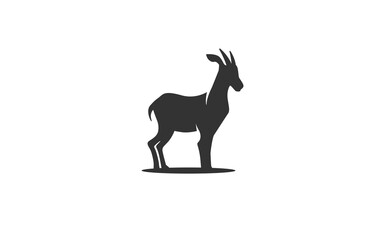 GOAT logo mascot with isolated illustration for identity template