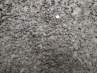 Texture of old gray concrete wall for background