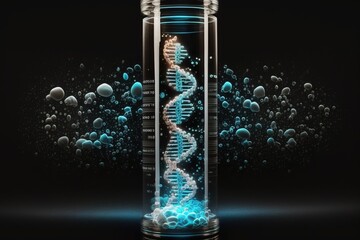 DNA sequencing. Technological innovations in the field of Human genome. Generative AI