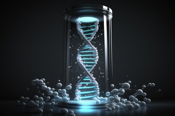 DNA sequencing. Technological innovations in the field of Human genome. Generative AI