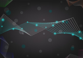 Technology futuristic abstract background.technology,digital network illustration