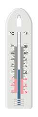 Thermometer for air climate measurement vector