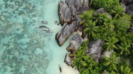 Amazing beaches in the Seychelles