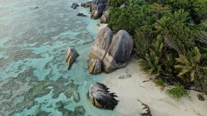 Amazing beaches in the Seychelles