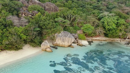 Amazing beaches in the Seychelles