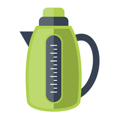 Vector Design Thermos Icon Style