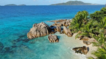 Amazing beaches in the Seychelles