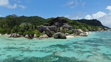 Amazing beaches in the Seychelles