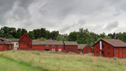 Obraz premium ville de Vasteras au sud de la Suède
