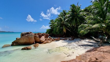 Amazing beaches in the Seychelles