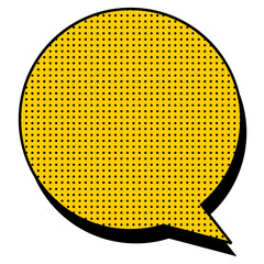 90s Geometric Shape Dot Halftone