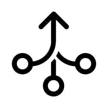 Consolidation icon, compound icon, vector illustration