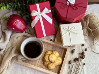 coffee and cookies