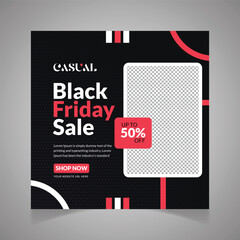 Black Friday Social media Post Template