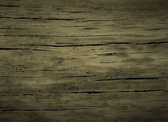 Fototapeta premium Background, texture of old wood. Highly realistic illustration.