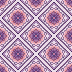 Geometric ethnic oriental ikat gypsy folk Mexican mexico indian tribal aztec Boho motif African American native seamless pattern traditional Design for background, carpet, wallpaper, clothing, textile