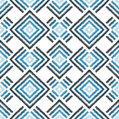 Geometric ethnic oriental ikat gypsy folk Mexican mexico indian tribal aztec Boho motif African American native seamless pattern traditional Design for background, carpet, wallpaper, clothing, textile