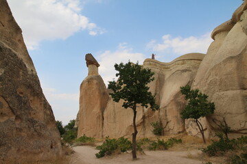 formations in region kapadokya turkey
