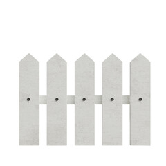 Fototapeta premium white wooden fence