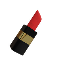 lipstick isolated on white