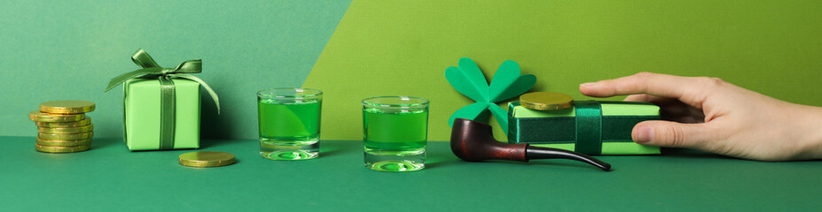 Concept of St. Patrick's Day, St. Patrick's Day holiday