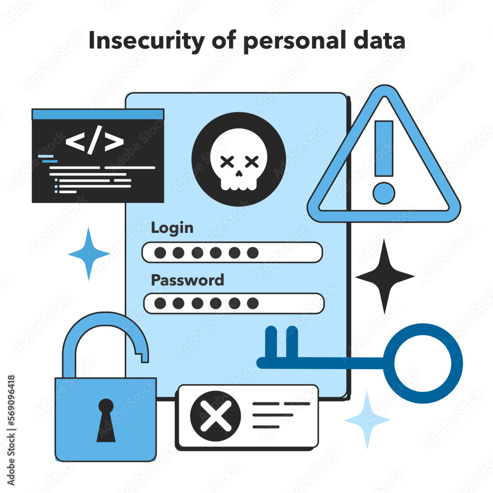 Poster insecurity of personal data as neural network implementation risk