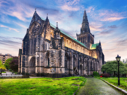 Glasgow Cathedral - The High Kirk of Glasgow in Scotland