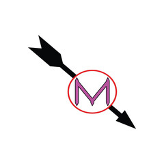 loggo M vector design illustration