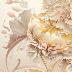 floral background with flowers