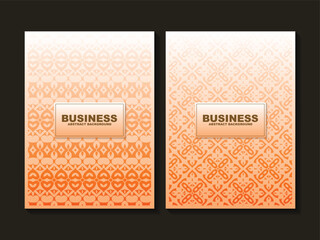 vintage geometric pattern cover set