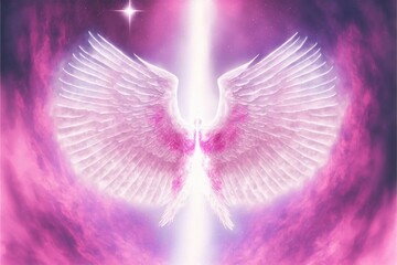 Obraz na płótnie Canvas Divine Messengers: The Majestic Archangels. Generative AI.