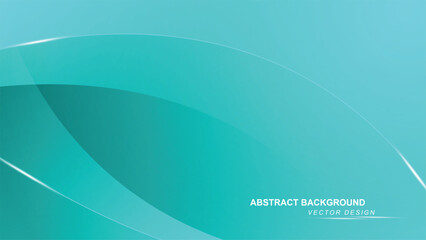 Abstract background with gradient curve shapes