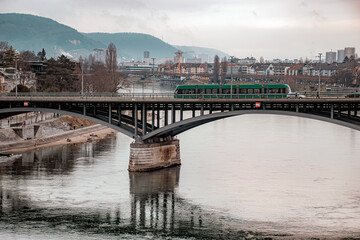 big bridge over the river