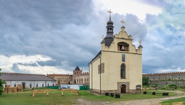 St. Nicholas church in Medzhybish fortress, Ukraine