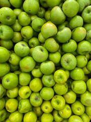lots of apples vitamins taste for food as a background healthy food