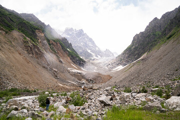 Mountains in Georgia Mestia Ushba 