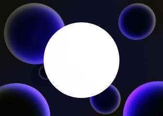 abstract background with circles