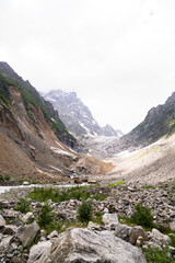 Mountains in Georgia Mestia Ushba 