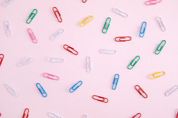 Paperclips Background