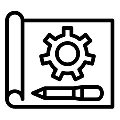 Vector Design Prototyping Icon Style