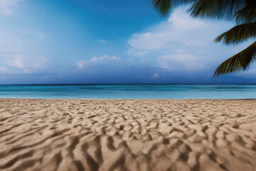 digital nomad lifestyle relaxing under a tree on the beach