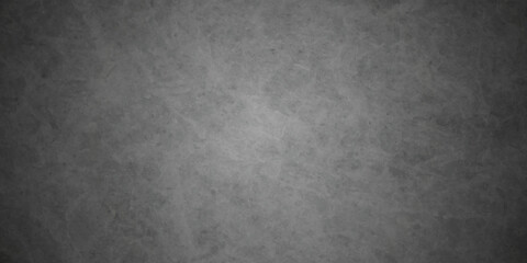 Obraz premium Dark black stone wall grunge backdrop texture background. monochrome slate grunge concrete wall black backdrop vintage marbled textured border background. 