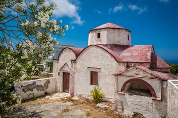 Small abandoned chapel in Karpathos