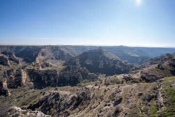 Fototapeta na wymiar Ulubey Canyon Nature Park in Usak, Turkey