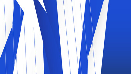 Blue white abstract fluid background with stripes lines. Vector illustration. Vector design.