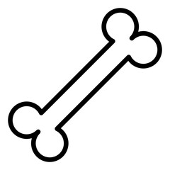 Vector Design Bone Icon Style